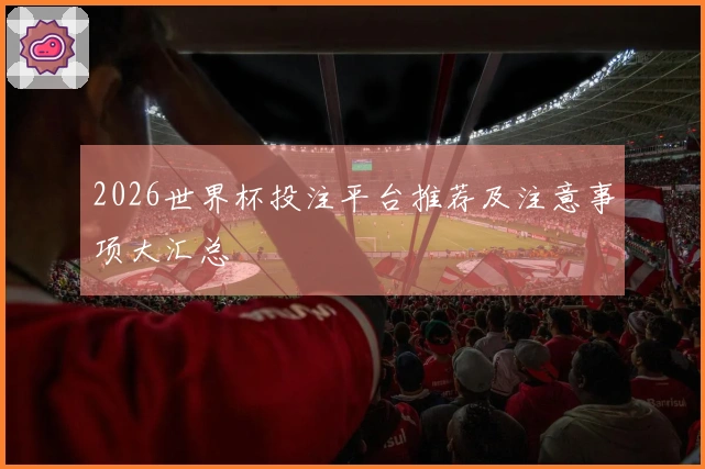 2026世界杯投注平台推荐及注意事项大汇总